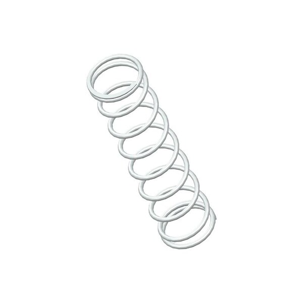 Zoro Approved Supplier Compression Spring, O= .240, L= 1.00, W= .020 ...