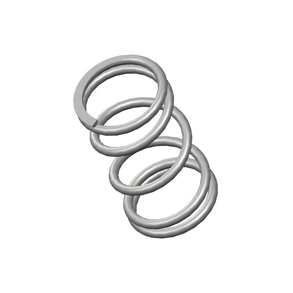 Zoro Approved Supplier Compression Spring, O= .240, L= .44, W= .024 ...