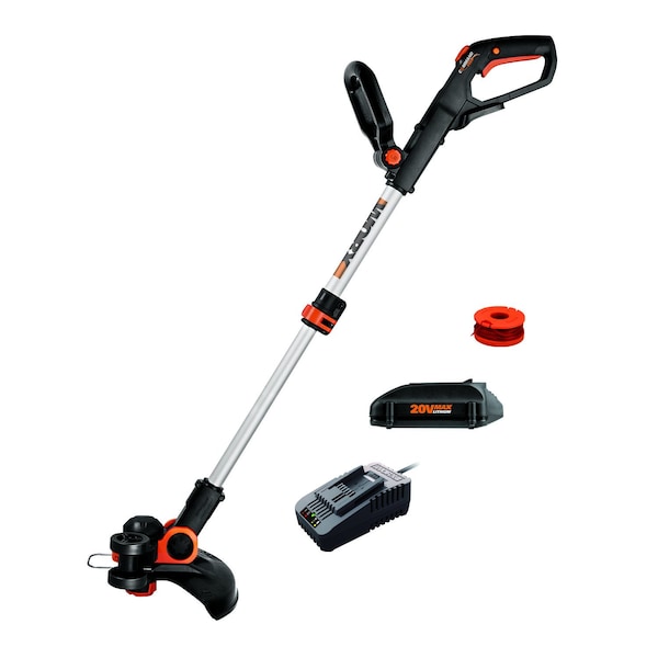Worx Lowes Lawn Edger Cordless Grass Trimmer Lowes Battery Powered