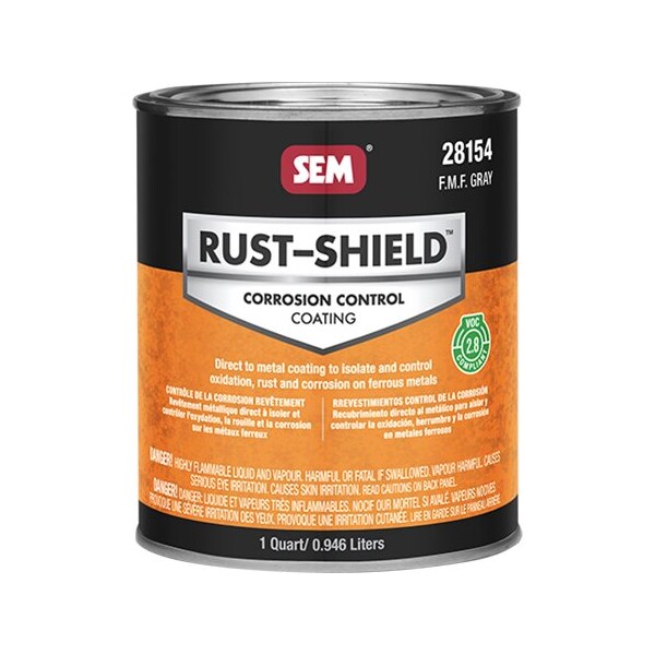 Sem Products RUST SHEILD FMF GRAY QT SE28154 | Zoro