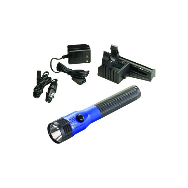 Streamlight Stinger BLUE LED w/1 Piggybk 120AC/DC SR75613 | Zoro