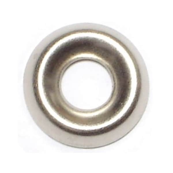 200-Piece Countersunk Finish Washer Kit – 7 Sizes (#4-#16), 304 Stainless Steel, Silver – Organized Storage Box