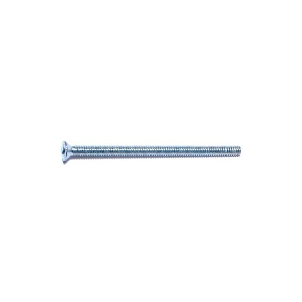 Midwest Fastener #6-32 x 2-1/2 in Phillips Flat Machine Screw, Zinc ...