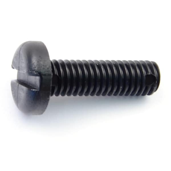 Viti A Testa Tonda M6-1.00 X 20mm Con Sigillante Per Filetto, Per Chiusure Porte, 5 Pezzi, Great Lakes Fasteners, Acciaio Ossidato Nero