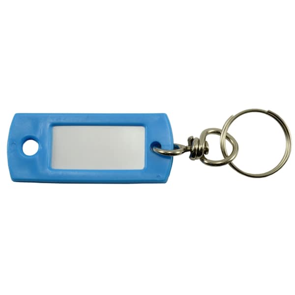 Midwest Fastener Blue Key Tags with Metal Swivels 6PK 35582 | Zoro