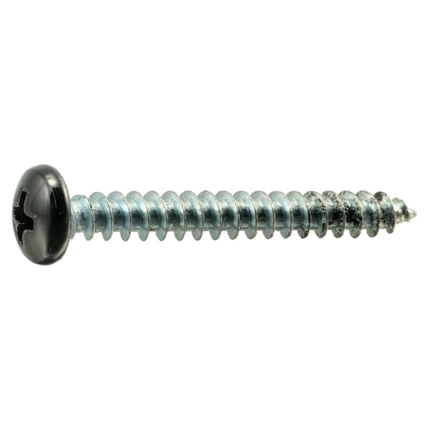 Midwest Fastener Sheet Metal Screw, #10 x 1-1/2 in, Painted Steel Pan ...