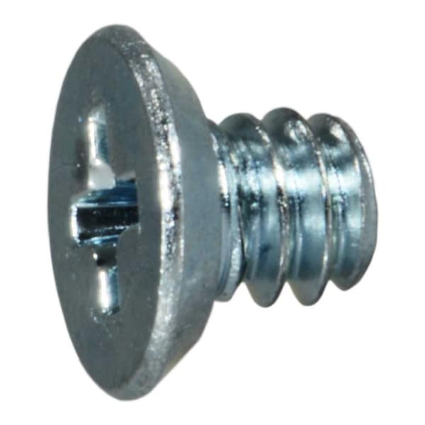 15 Viti Macchina Testa Piana Phillips 1/4-20 X 2 Pollici, Acciaio Zincato