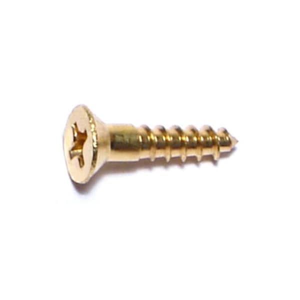 Rostfreie Holzschrauben 10 X 1-1/2" Solid Brass Flat Head Wood Screws Slotted Drive Qty 50 Schrauben Für Flachkopf