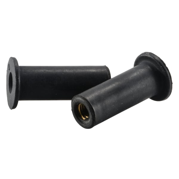 Midwest Fastener Rivet Nut, #10-32 Thread Size, 1 in L, Rubber, 12 PK ...