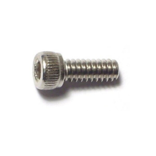 Socket Plug Fastener Midwest Fastener #6-32 Socket Head Cap Screw, Socket, Plain 18-8 ...