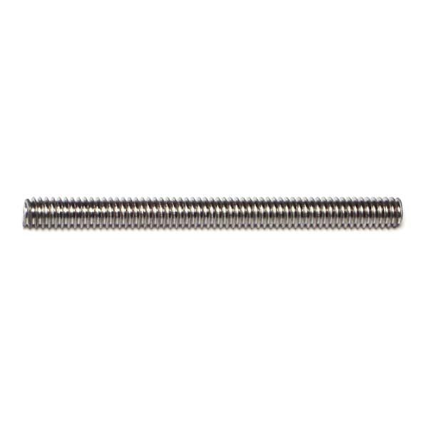 Midwest Fastener Fully Threaded Rod, 1/4"-20, Zinc Plated Finish, 8 PK ...