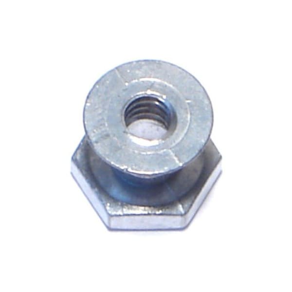 Midwest Fastener Breakaway Lock Nut, #10-24, Zinc, Zinc Plated, 12 PK ...