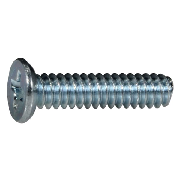 Midwest Fastener #6-32 x 5/8 in Phillips Flat Machine Screw, Zinc ...