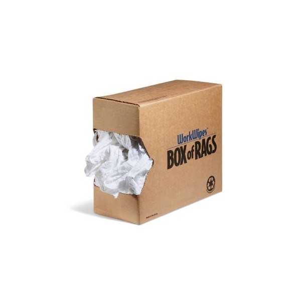Workwipes Super Absorbent Rags - New White T-Shirt in Box 1 box WIP505 ...