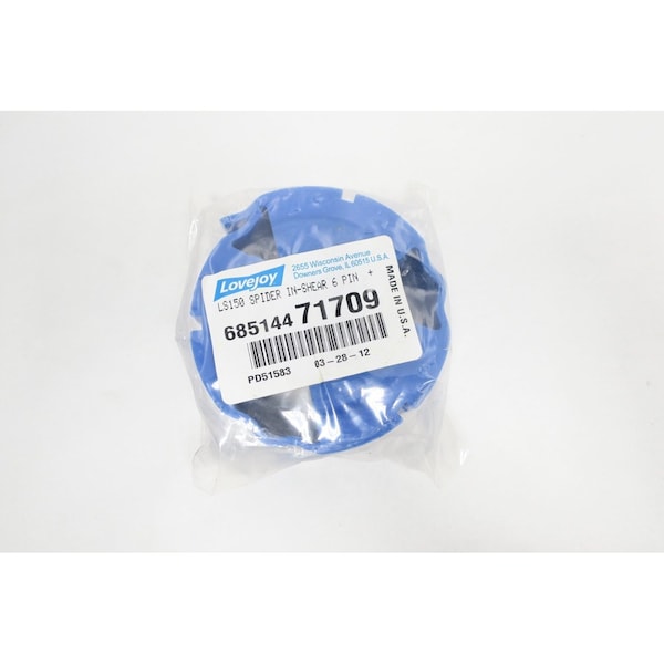 Lovejoy LS150 IN-SHEAR SPIDER COUPLING PARTS AND ACCESSORY 685144 71709 ...
