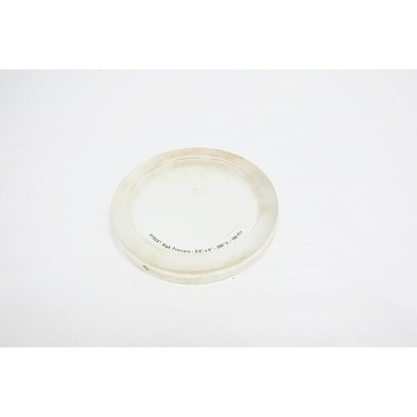 Pyrex High Pressure Annular Edge Sight Glass 34In X 6In, 692541 692541 ...