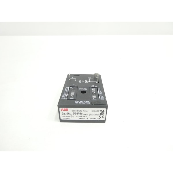 Ssac SOLID STATE 120V-AC TIMER RS4B24 | Zoro