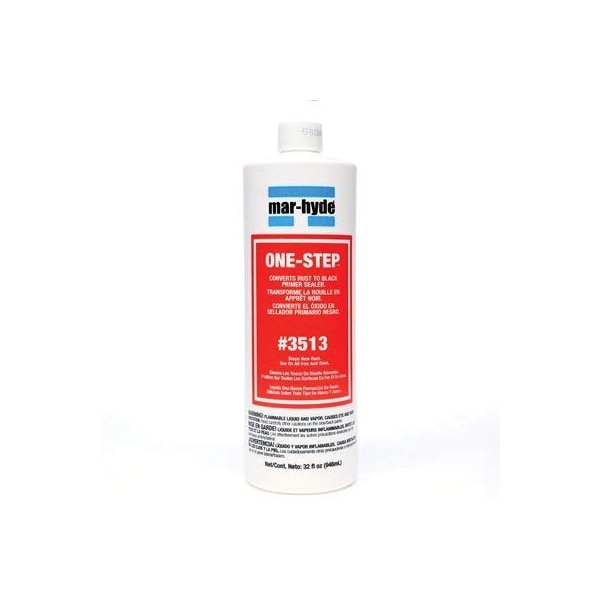 Mar-Hyde™ One-Step Rust Converter, 3513, 1 qt, 6 per case