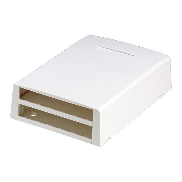 Panduit Surfacemountbox, 12pt, Multimedia, Iw CBXF12IW-AY | Zoro
