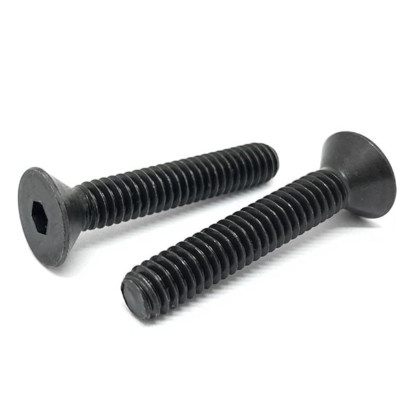 50 Vis à Tête Bouton 5/16-18 X 3/8 – Acier Allié Black Oxide, Grade 8, Clé Hexagonale