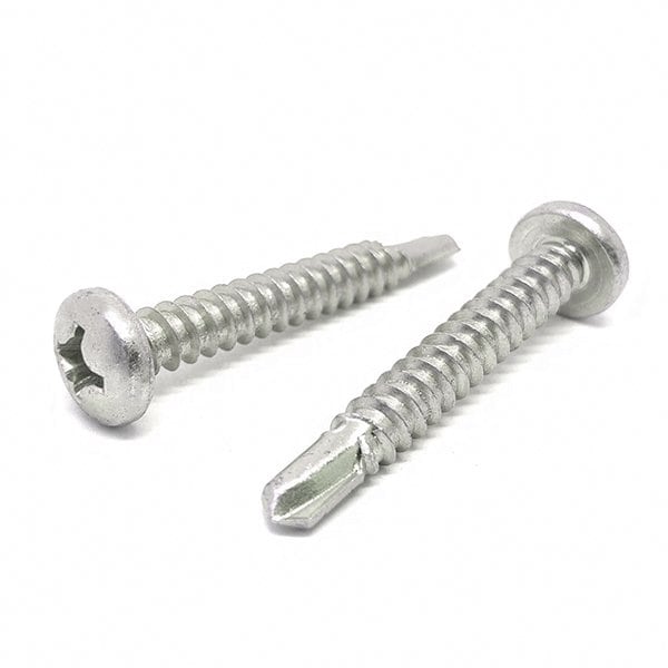 HVAZI 300-Piece Stainless Steel Screw Assortment Kit - M2 M2.5 M3 M4 M5 Phillips Pan Head With Nuts & Washers