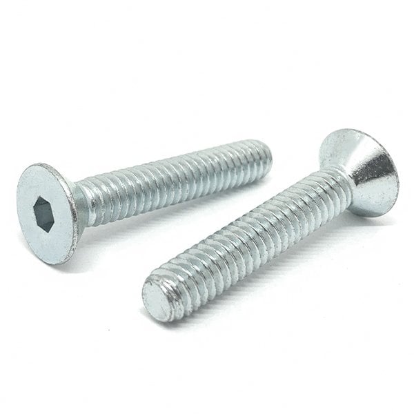 Vite A Testa Esagonale DIN 916 M8 X 1,25 X 16 Mm Acciaio Inox A4