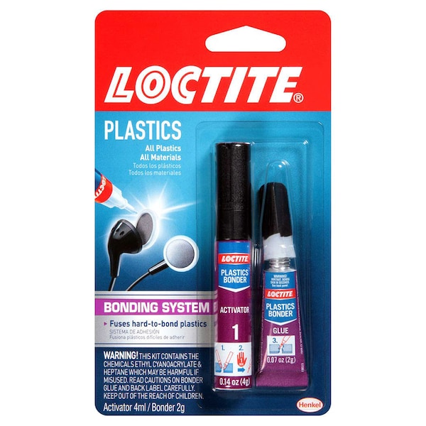 Loctite .06 Oz Cyanoacrylate Plastics Bonding System 681925 | Zoro