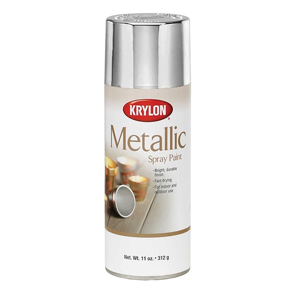 Krylon Spray Paint 1406 - Metallic Silver Spray Paint