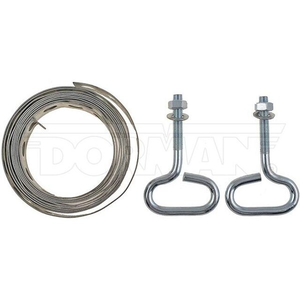 Motormite Clips Motormite METAL STRAPPING KIT-UNIVERSAL 96 IN WITH 55102 | Zoro