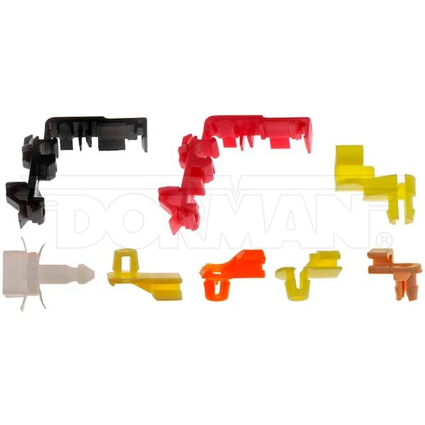 Motormite Door Lock Rod Clip Assortment, 75474 75474 | Zoro