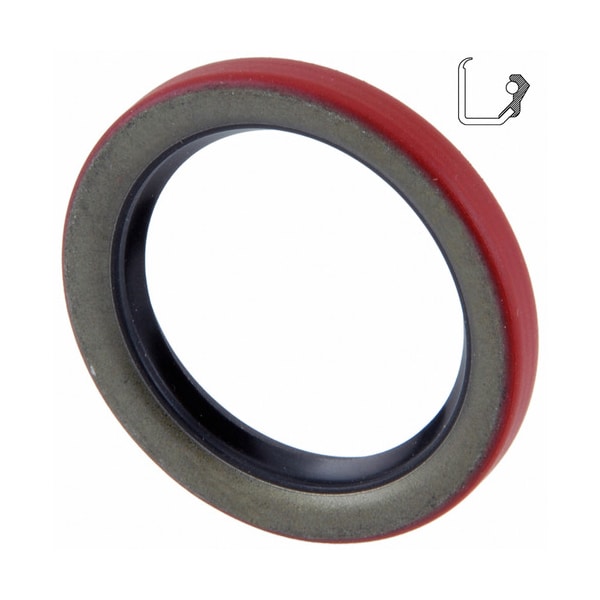National Oil Seals & Bearings Oil Seal, 482163 482163 | Zoro