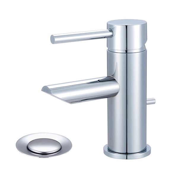 Pioneer Industries Single Handel Bathroom Faucet, Compression Hose ...