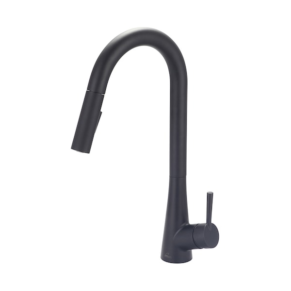 Olympia Faucets Single Handle Pull-Down Kitchen Faucet, Compression ...