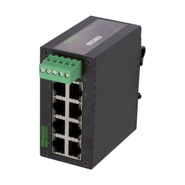 Murrelektronik TREE 8TX METALL - UNMANAGED SWITCH - 8 PORTS 58171 | Zoro