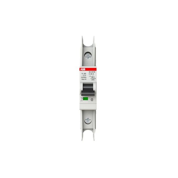 ABB 20A, 1 pole Miniature Circuit Breaker, SU201, 230/277V AC, - SU201M-C20