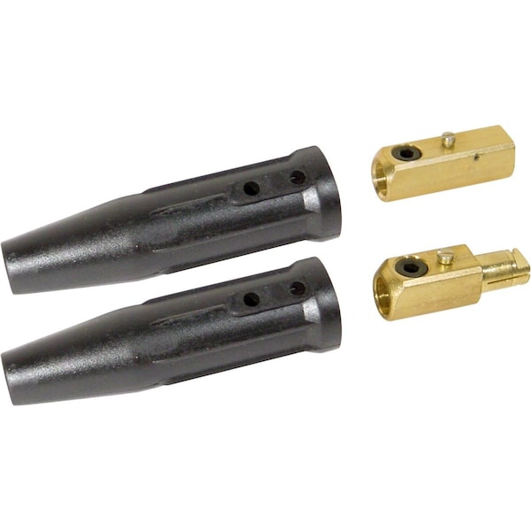 RX WELD Kabelverbinder – 2x CT40-FA + 2x LC40 – Für Kabel 1/0 Bis 2/0 (50-70 Mm²)