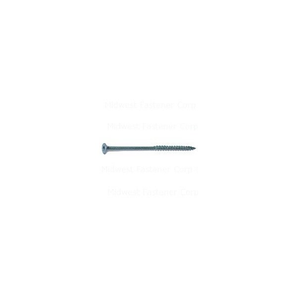 Midwest Fastener SaberDrive Deck Screw, #10 Thrd, 4in L, Coarse Thrd ...