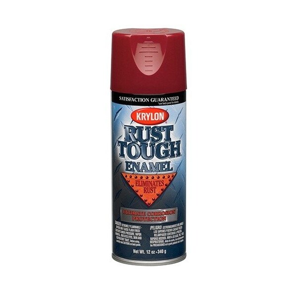 Krylon RTA9210 12 oz. Radiant Red Rust Tough Spray K09210008 | Zoro