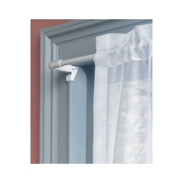 Levolor White Twist And Fit Curtain Rod 7004215042 | Zoro