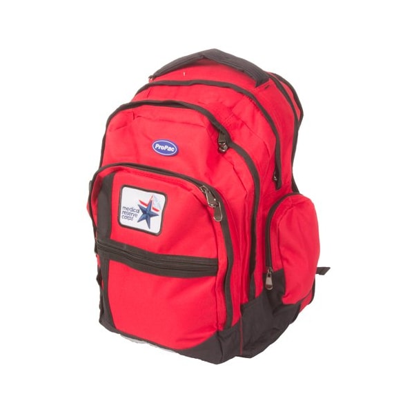Propac Backpack, Red, With Mrc Logo Embroidery D2010-WEST RED MRC | Zoro