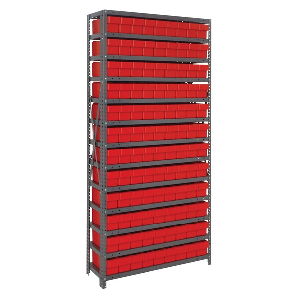 Quantum Storage Systems Euro Drawers shelving system 1875-604RD | Zoro