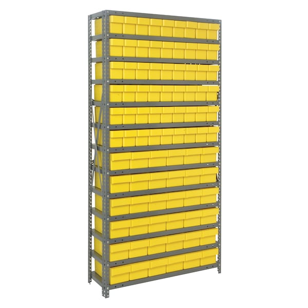 Quantum Storage Systems Euro Drawers shelving system 1875-624YL | Zoro
