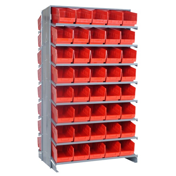 Quantum Storage Systems Double-Sided Shelf Rack Systems QPRD-202RD | Zoro