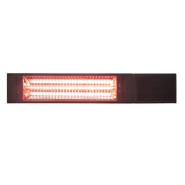 Westinghouse Westinghouse Infrared Electric Outdoor Heater - Wall Mounted  with Gold Tube and Remote Control WES31-1892 | Zoro