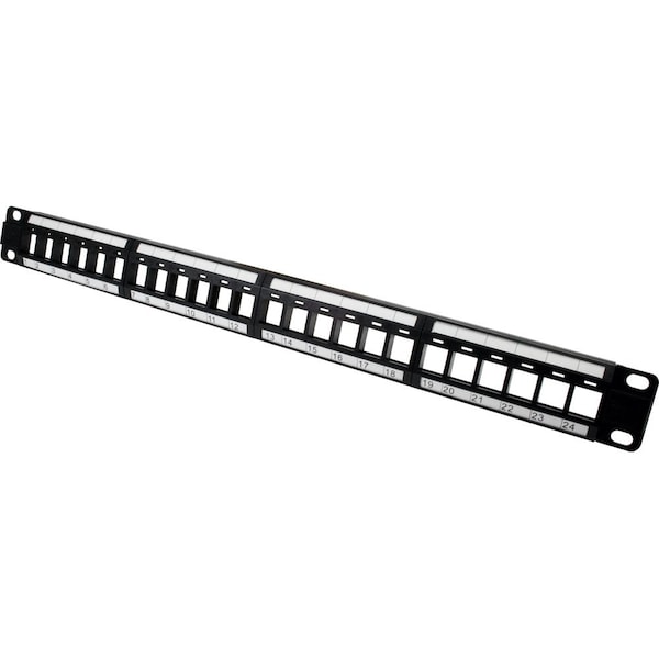 Quest Technology International Unloaded Patch Panel - 24-Port, 1U NBP ...