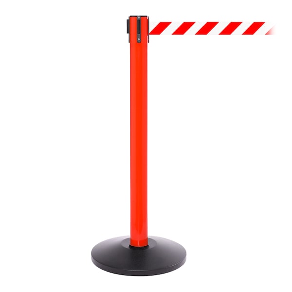 Queue Solutions SafetyPro 300, Red, 16' Red/White NO ENTRY Belt ...