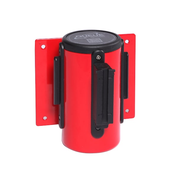 Queue Solutions WallMaster 400, Red, 15' Red/White NO ENTRY Belt WM400R ...