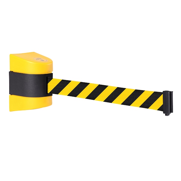 Queue Solutions WallPro 450, Yellow, 20' Yellow/Black DANGER-FORKLIFT ...