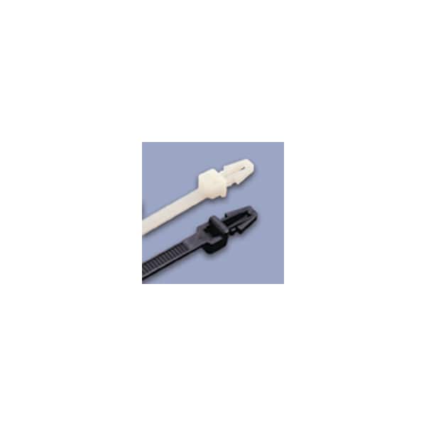 Fasce Per Cavi Standard ACT AL-07-50-0-C - 7 Pollici, Nero, Confezione Da 200 Pezzi (2x100)