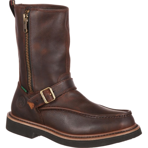 New Georgia Boot size 10.5W Men’s Brown Wellington Working Boots Georgia Boot G5153 Mens Wedge Wellington Work Boot main image 2